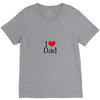 I LOVE DAD V-Neck Tee