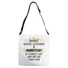 Smart Good Looking Hairstylist Doesnt Get Better Than Adjustable Strap Totes