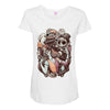 nightmare de los muertos Maternity Scoop Neck T-shirt