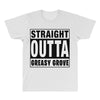 straight outta greasy grove All Over Men's T-shirt