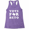 vote for beto Racerback Tank