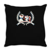 always five acting as one Throw Pillow