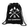 Go Camping Drawstring Bags