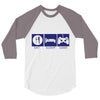 eat,sleep,game 3/4 Sleeve Shirt