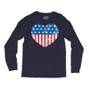 usa flag Long Sleeve Shirts
