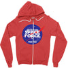 us space force Zipper Hoodie