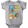 dope jams zombie Baby Bodysuit