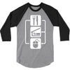 v2 eat sleep computer mouse 3/4 Sleeve Shirt