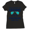 awesome civil engineer looks like Ladies Fitted T-Shirt