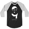 adolf hipster hitler geek 3/4 Sleeve Shirt