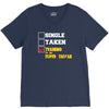 single taken trainin to go super saiyan V-Neck Tee