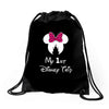 My 1st Disney Trip Drawstring Bags