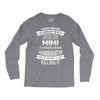 Super Cool Mimi Of A Freaking Awesome Granddaughter Long Sleeve Shirts