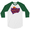 happy halloween 2 3/4 Sleeve Shirt