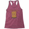 i'm so board  i'm so bored funny pun Racerback Tank