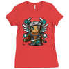 mnk never die Ladies Fitted T-Shirt