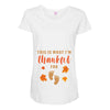 This is What I'm Thankful for Baby Maternity Scoop Neck T-shirt