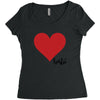 Bestie Women's Triblend Scoop T-shirt