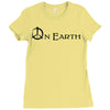 peace on earth Ladies Fitted T-Shirt