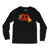 pizza and cats Long Sleeve Shirts