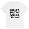 worlds greatest father i mean.. V-Neck Tee