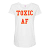 toxic Maternity Scoop Neck T-shirt
