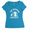 drummer Women's Triblend Scoop T-shirt