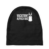 vacation alpaca bag animal humor funny Baby Beanies