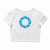 aperture labs Crop Top