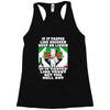 if it tastes like chicken, funny rude ideal birthday present Racerback Tank