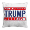 Re-Elect Donald Trump President 2020 Make America Great Again t-shirt Throw Pillow