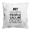 fathers day papa's Throw Pillow