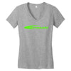 kawasaki team Women's V-Neck T-Shirt