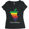 drink different Women's Triblend Scoop T-shirt