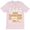 Born Capricorn Multitasking Problem Solving Tees T-Shirt