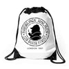sherlock holmes Drawstring Bags