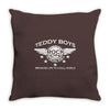 teddy boy homage Throw Pillow