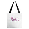 butts Tote Bags