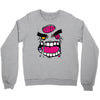 angry zombie Crewneck Sweatshirt