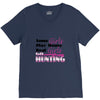 real girls go hunting V-Neck Tee