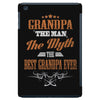 grandpa the man the myth best grandpa ever iPad Mini
