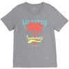 California Summer V-Neck Tee