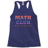 math club hippie hipster Racerback Tank
