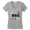 bbq Women's V-Neck T-Shirt