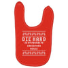 die hard ugly sweater Baby Bibs