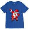 Santa Dabbing V-Neck Tee