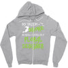 my broom broke Zipper Hoodie