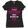 The Best Grammy Was Born In May Ladies Fitted T-Shirt