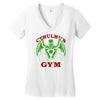 cthulhu gym Women's V-Neck T-Shirt