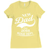 New Dad 2018 Rokie Dept. Ladies Fitted T-Shirt